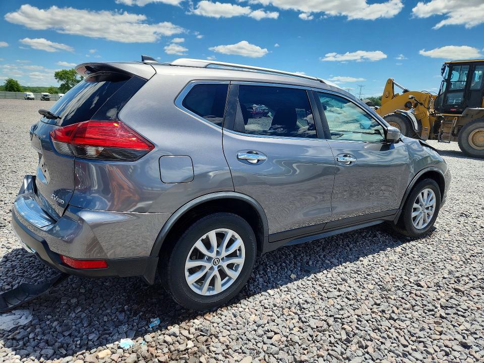 2017 Nissan Rogue VIN JN8AT2MV9HW280401 COPART salvage auction — ROLLOVER, Il - Salvage Certificate, sold $200 on 2026-07-20 (photo 3)