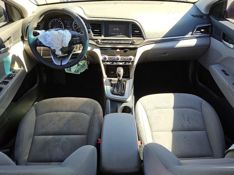 2020 Hyundai Elantra VIN KMHD74LF2LU997094 COPART salvage auction — FRONT END, Tx - Certificate Of Title, sold $1,550 on 2026-07-16 (photo 8)