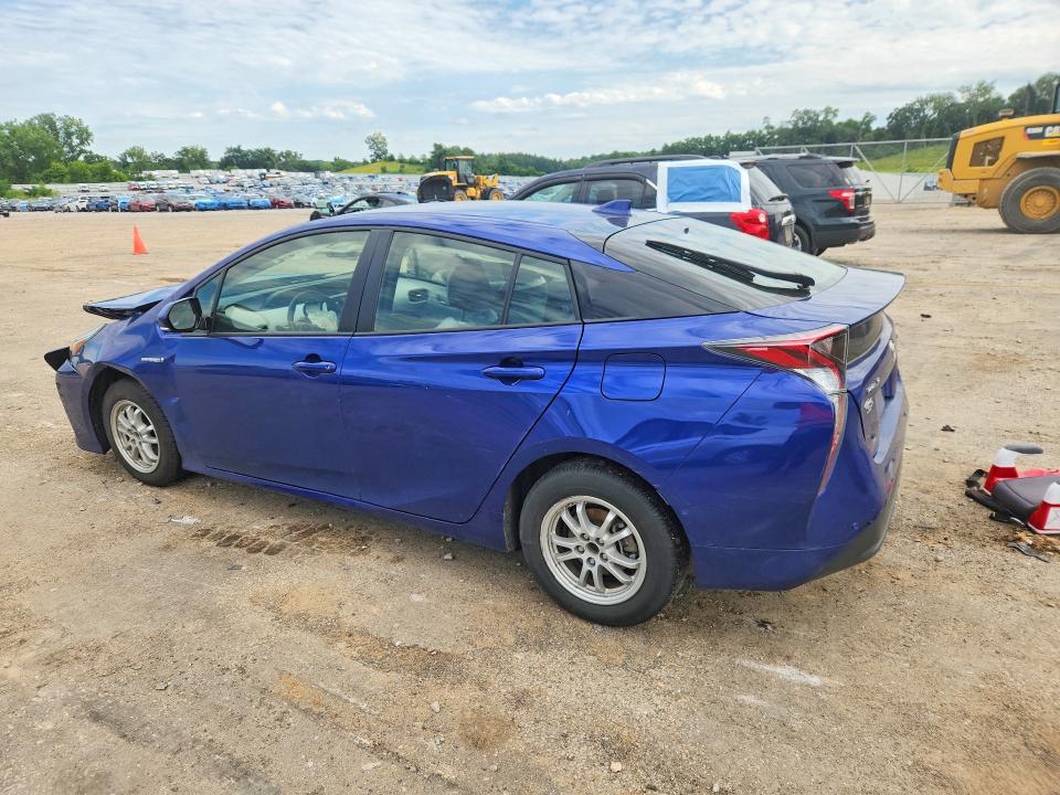2018 Toyota Prius VIN JTDKBRFU3J3069881 COPART salvage auction — FRONT END, Wi - Junked Vehicle Bill Of Sale, sold $2,300 on 2026-07-07 (photo 2)