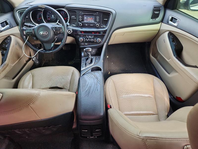 2015 Kia Optima VIN 5XXGN4A76FG478689 COPART salvage auction — REAR END, Il - Salvage Certificate, sold $250 on 2026-07-30 (photo 8)