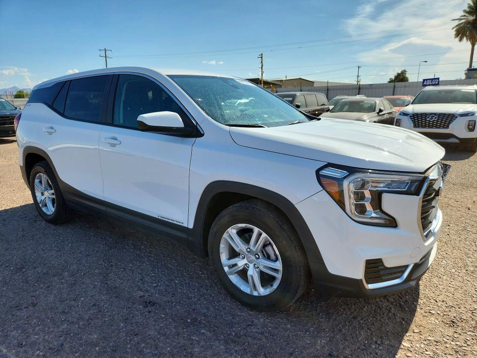 2024 Gmc Terrain VIN 3GKALMEG8RL389922 COPART salvage auction — FRONT END, Az - Cert Of Title - Salvage, sold $7,100 on 2026-07-27 (photo 4)