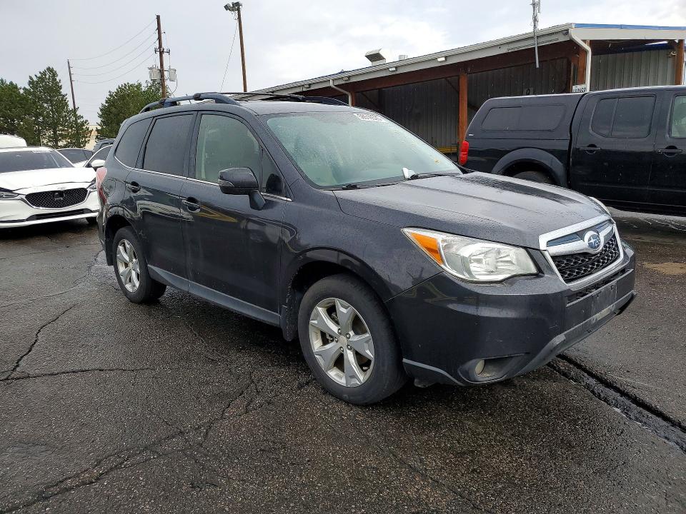 2014 Subaru Forester VIN JF2SJAMC8EH435911 COPART salvage auction — MINOR DENT/SCRATCHES, Co - Dis/Dlr/Exp Only Clean Title, sold $1,100 on 2026-07-08 (photo 4)