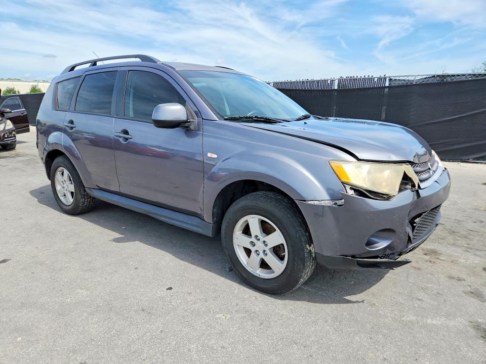 2009 Mitsubishi Outlander VIN JA4LS21W79Z014826 COPART salvage auction — FRONT END, Fl - Cert Of Title Slvg Rebuildable, sold $600 on 2026-07-14 (photo 4)