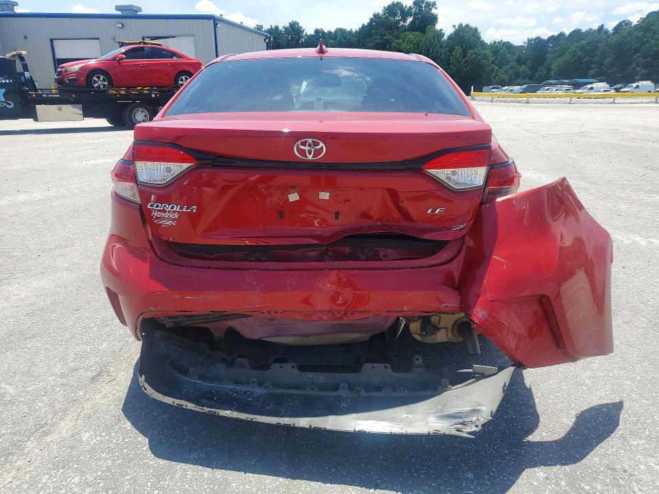 2021 Toyota Corolla VIN 5YFEPMAE6MP251023 COPART salvage auction — REAR END, Nc - Salvage Certificate Of Title, sold $1,950 on 2026-07-28 (photo 6)