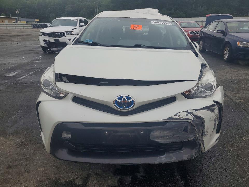 2016 Toyota Prius VIN JTDZN3EU8GJ045990 COPART salvage auction — REAR END, WV - SALVAGE CERTIFICATE, sold $550 on 2026-07-28 (photo 5)