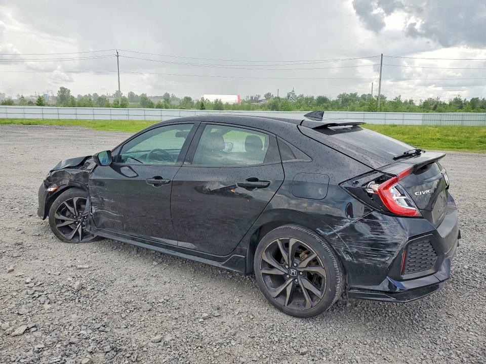 2017 Honda Civic VIN SHHFK7H43HU306853 COPART salvage auction — FRONT END, On - Permit Salvage, sold $2,100 on 2026-07-14 (photo 2)