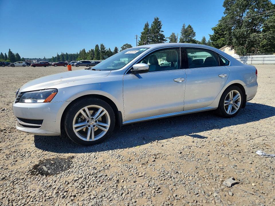2014 Volkswagen Passat VIN 1VWBT7A39EC108735 COPART salvage auction — SIDE, Wa - Vehicle Cert Of Ownership-Titl, sold $2,150 on 2026-07-10 (photo 1)