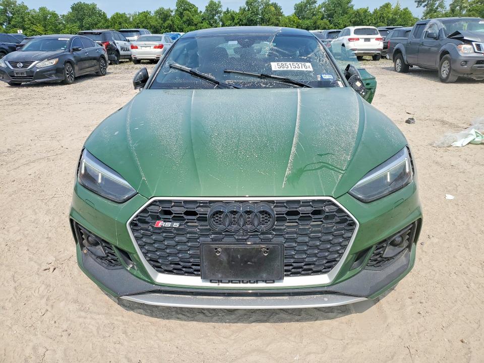 2019 Audi VIN WUABWCF55KA900338 COPART salvage auction — SIDE, TX - SALVAGE VEHICLE TITLE (P), sold $11,200 on 2026-07-24 (photo 5)