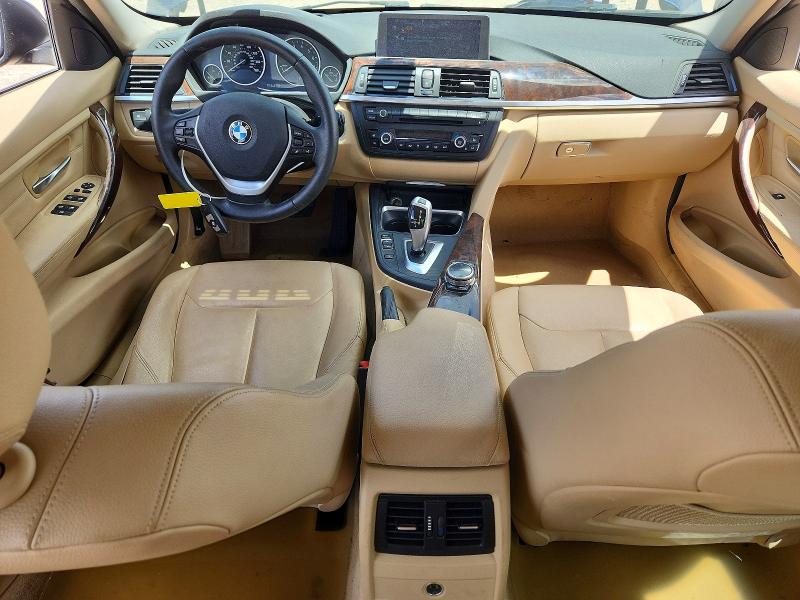 2014 BMW 3er VIN WBA3A5C57EP602260 COPART salvage auction — WATER/FLOOD, Tx - Salvage Title-Flood Damage, sold $1,300 on 2026-07-08 (photo 8)