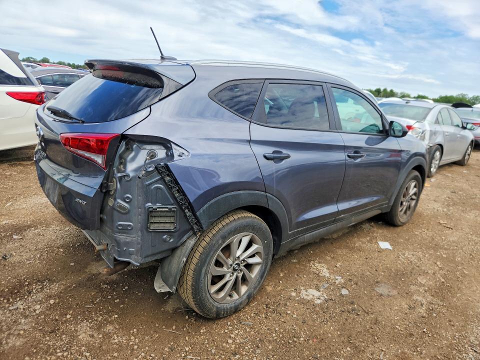 2016 Hyundai Tucson VIN KM8J3CA41GU089008 COPART salvage auction — REAR END, Il - Salvage Certificate, sold $1,950 on 2026-07-07 (photo 3)