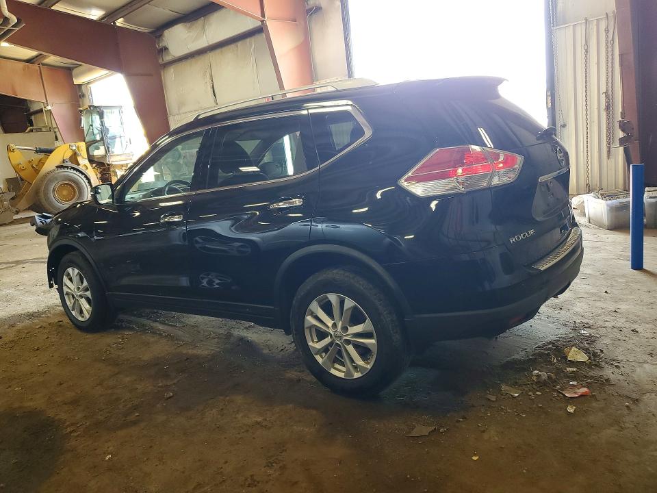 2015 Nissan Rogue VIN KNMAT2MV8FP525529 COPART salvage auction — FRONT END, Mi - Certificate Of Title, sold $425 on 2026-07-31 (photo 2)