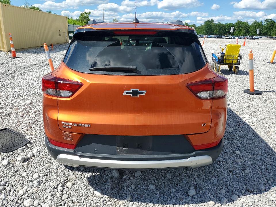 2022 Chevrolet Trailblazer VIN KL79MRSL2NB025885 COPART salvage auction — FRONT END, Oh - Cert Of Title-Salvage, sold $3,100 on 2026-07-02 (photo 6)