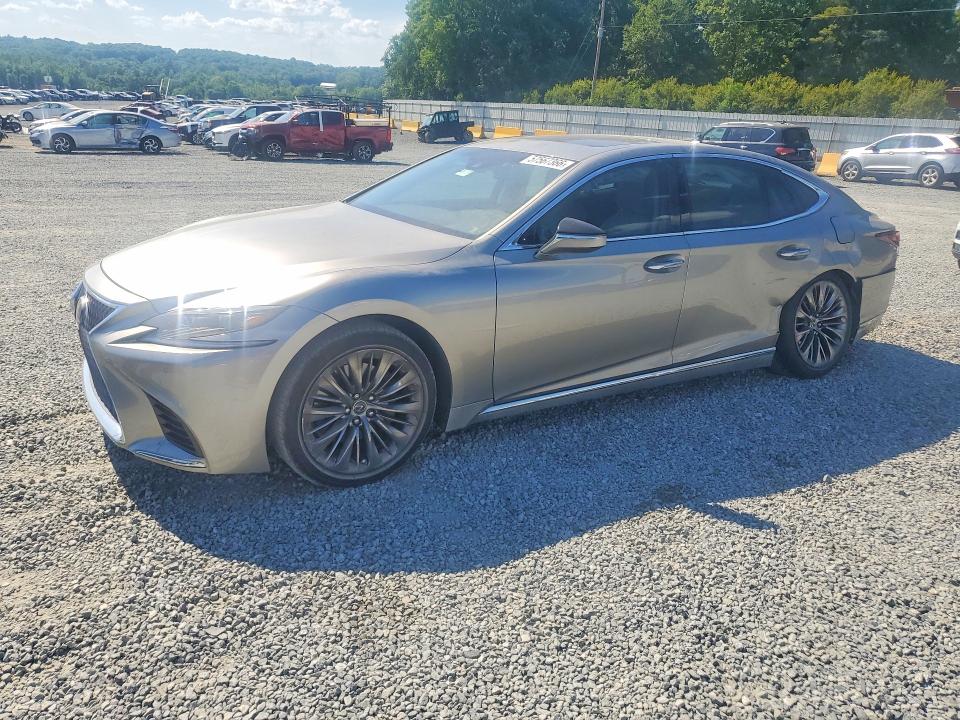 2020 Lexus Ls VIN JTHD51FF8L5012763 COPART salvage auction — REAR END, Nc - Salvage Certificate Of Title, sold $20,700 on 2026-08-13 (photo 1)