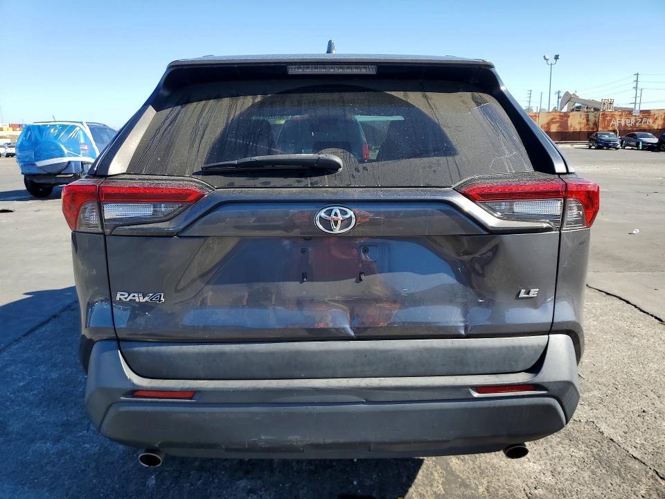 2019 Toyota VIN 2T3H1RFV5KW051824 COPART salvage auction — REAR END, Ca - Salvage Certificate, sold $8,000 on 2026-07-10 (photo 6)