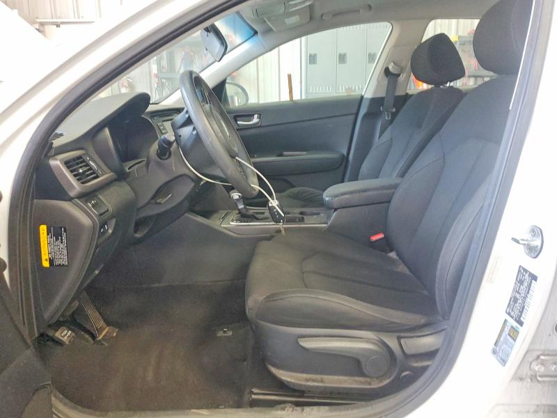 2016 Kia Optima VIN 5XXGT4L33GG017998 COPART salvage auction — REAR END, Nc - Salvage Certificate Of Title, sold $550 on 2026-07-28 (photo 7)