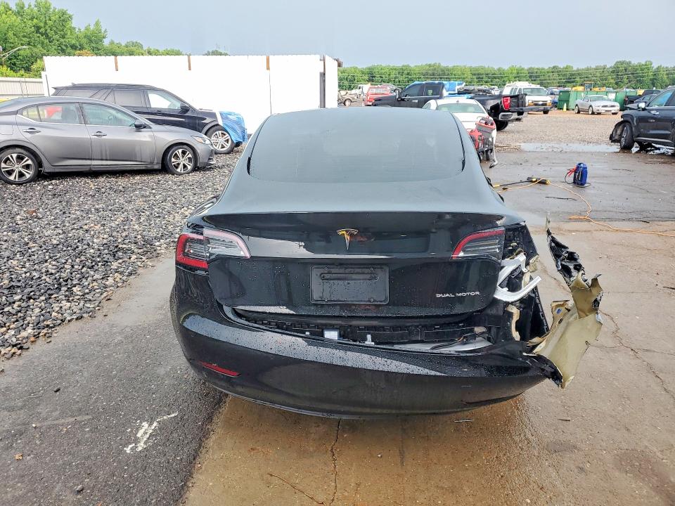 2021 Tesla Model 3 VIN 5YJ3E1EB6MF974989 COPART salvage auction — REAR END, Tn - Salvage Certificate, sold $5,400 on 2026-07-23 (photo 6)