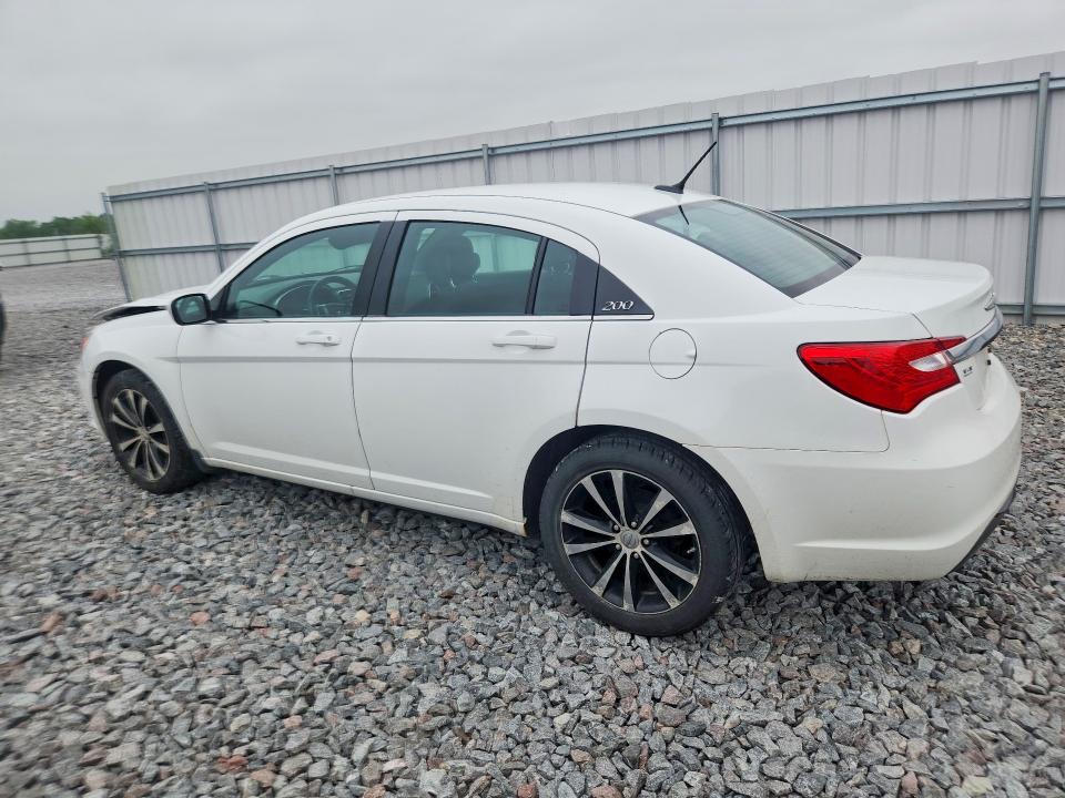 2013 Chrysler 200 VIN 1C3CCBBG3DN738253 COPART salvage auction — FRONT END, Wi - Certificate Of Title, sold $825 on 2026-07-13 (photo 2)