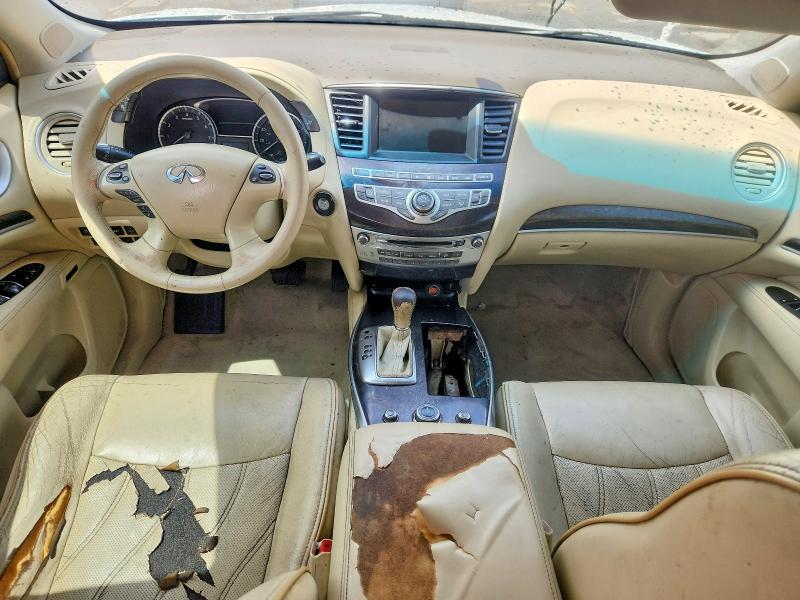 2013 Infiniti Jx35 VIN 5N1AL0MN3DC334816 COPART salvage auction — MINOR DENT/SCRATCHES, La - Permit To Sell (P), sold $625 on 2026-07-08 (photo 8)