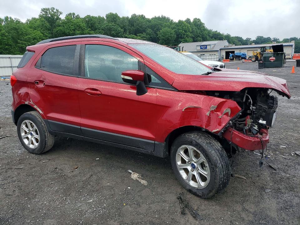 2019 Ford Ecosport VIN MAJ6S3GL5KC305782 COPART salvage auction — FRONT END, Pa - Certificate Of Salvage, sold $725 on 2026-07-27 (photo 4)