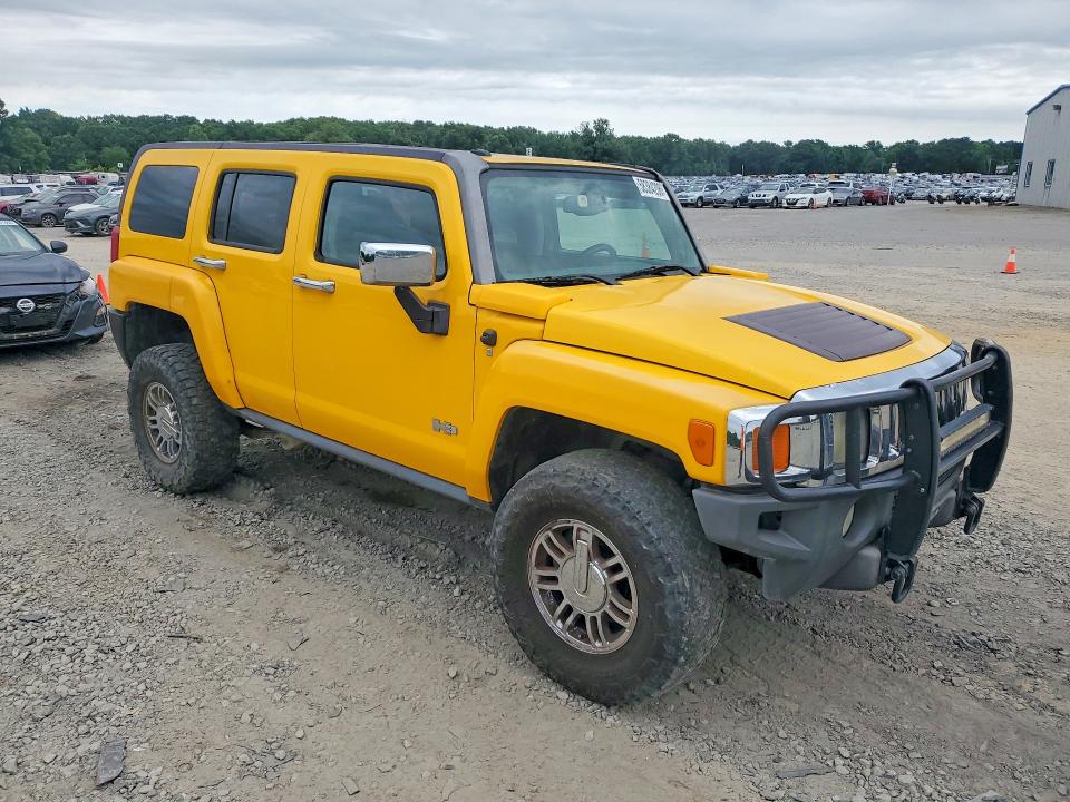 2007 Hummer H3 VIN 5GTDN13E678162512 COPART salvage auction — MECHANICAL, Ar - Certificate Of Title (P), sold $1,900 on 2026-07-08 (photo 4)