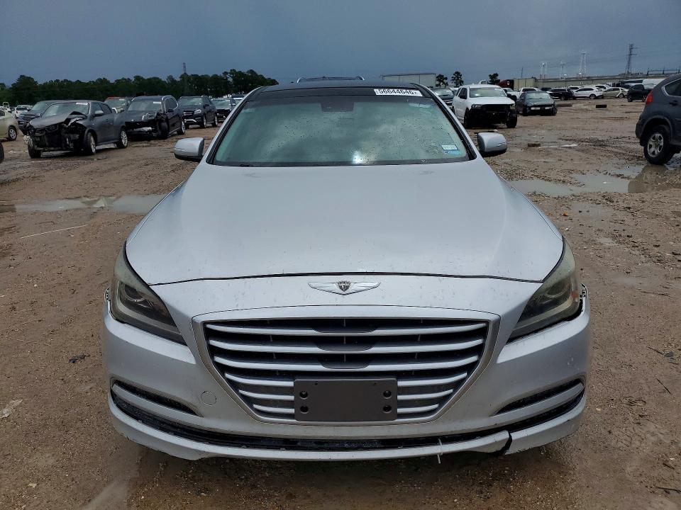 2015 Hyundai Genesis VIN KMHGN4JE6FU058158 COPART salvage auction — REAR END, TX - CERTIFICATE OF TITLE, sold $2,350 on 2026-07-31 (photo 5)