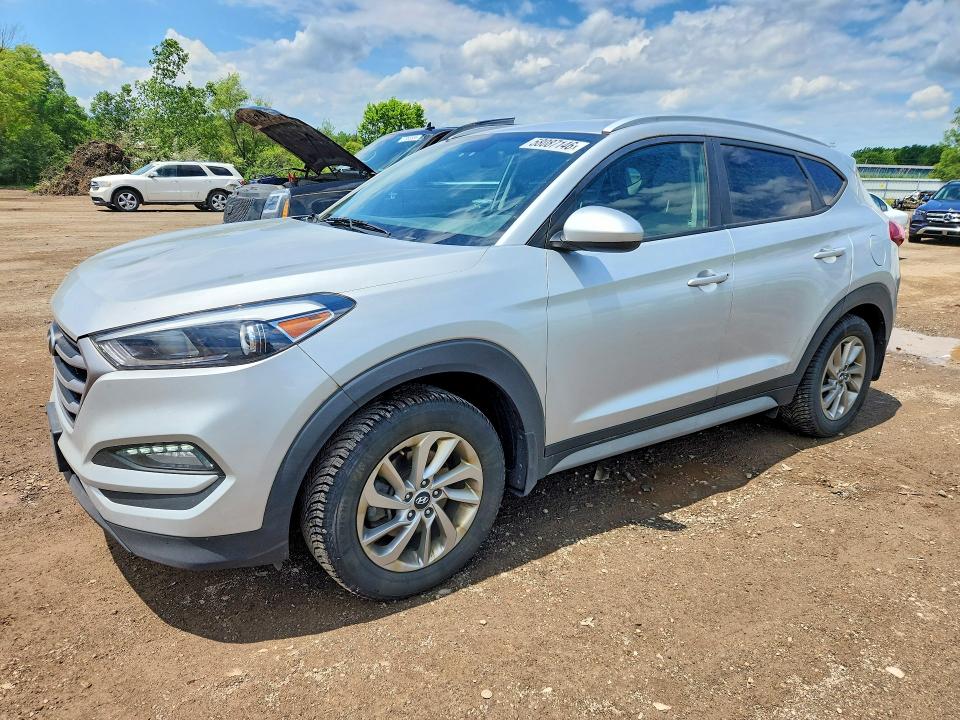 2018 Hyundai VIN KM8J3CA42JU629652 COPART salvage auction — FRONT END, Oh - Cert Of Title-Salvage, sold $2,800 on 2026-07-16 (photo 1)