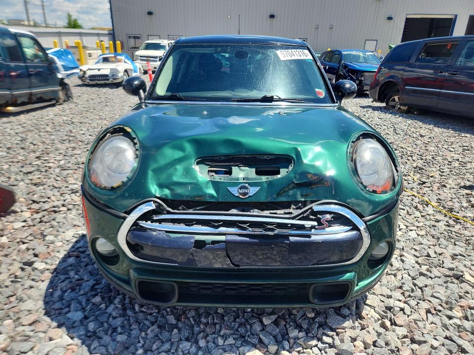 2015 Mini Cooper VIN WMWXU3C59F2B59284 COPART salvage auction — FRONT END, Fl - Cert Of Title Slvg Rebuildable, sold $525 on 2026-07-13 (photo 5)