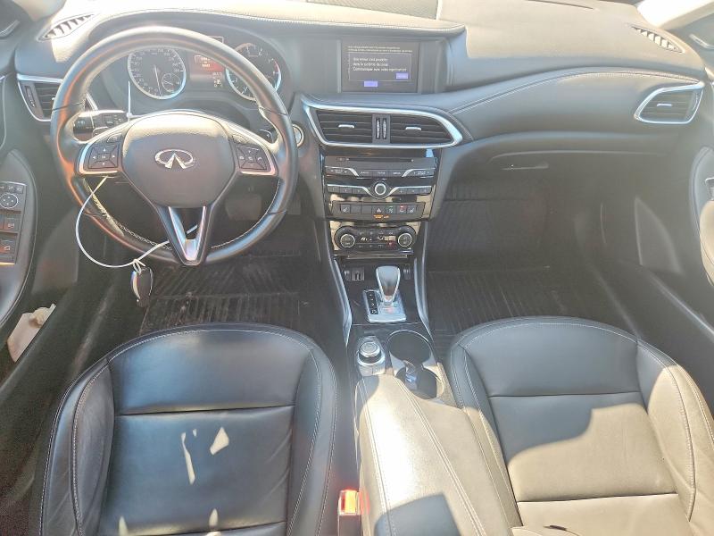 2018 Infiniti Qx30 VIN SJKCH5CR4JA040877 COPART salvage auction — FRONT END, Qc - Gravement Accidente, sold $6,500 on 2026-07-07 (photo 8)