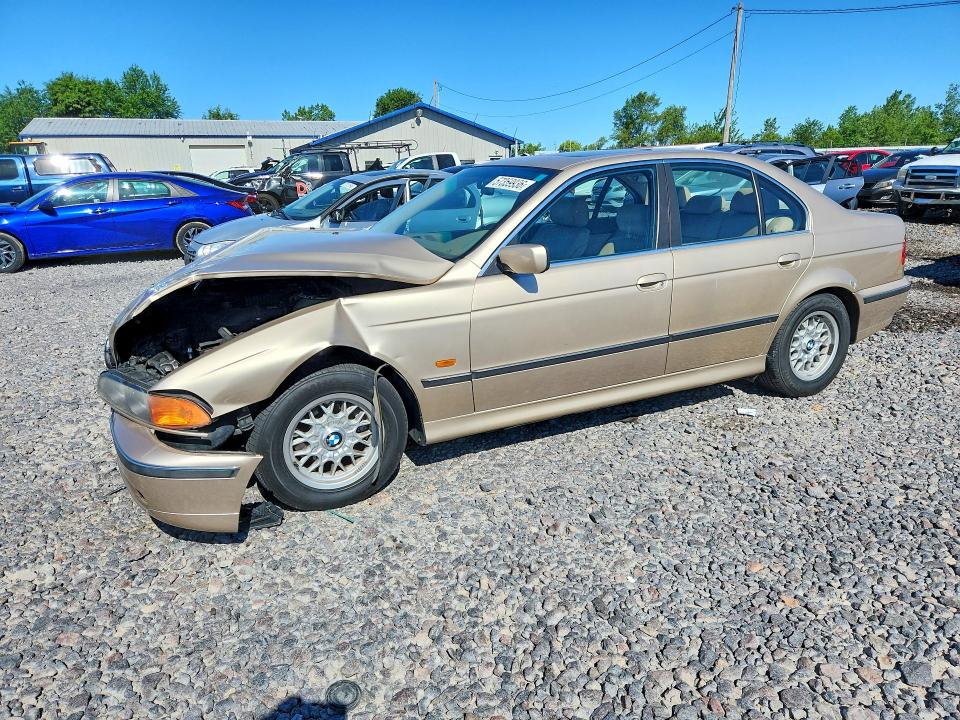 1998 BMW 5 series VIN WBADD6323WGT92183 COPART salvage auction — FRONT END, Il - Salvage Certificate, sold $450 on 2026-08-03 (photo 1)