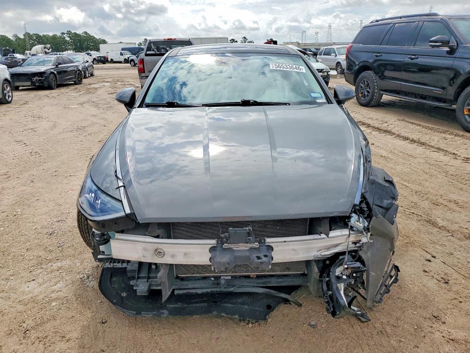 2022 Hyundai Sonata VIN KMHL14JA2NA206345 COPART salvage auction — FRONT END, Tx - Salvage Vehicle Title, sold $2,500 on 2026-07-21 (photo 7)