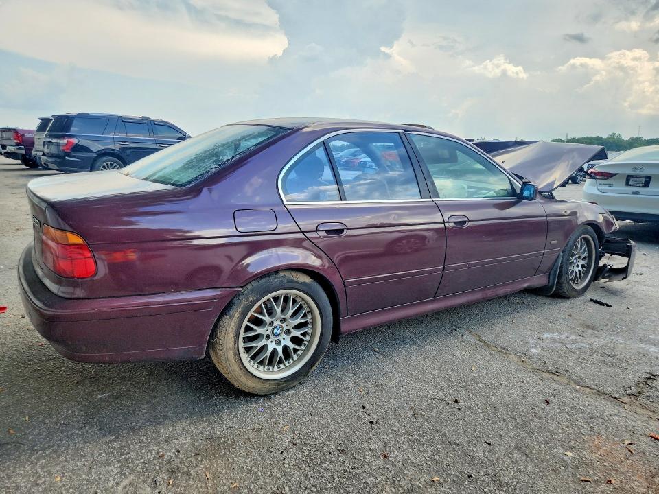 1997 BMW 5 series VIN WBADD6326VBW15988 COPART salvage auction — FRONT END, GA - CERT OF TITLE-SALVAGE (P), sold $250 on 2026-07-17 (photo 3)