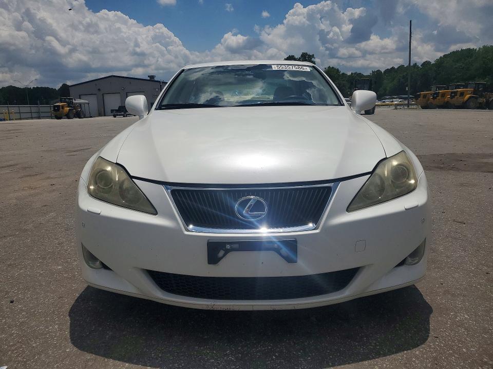 2007 Lexus Is VIN JTHBE262272007902 COPART salvage auction — SIDE, Nc - Salvage Certificate Of Title, sold $2,550 on 2026-07-02 (photo 5)