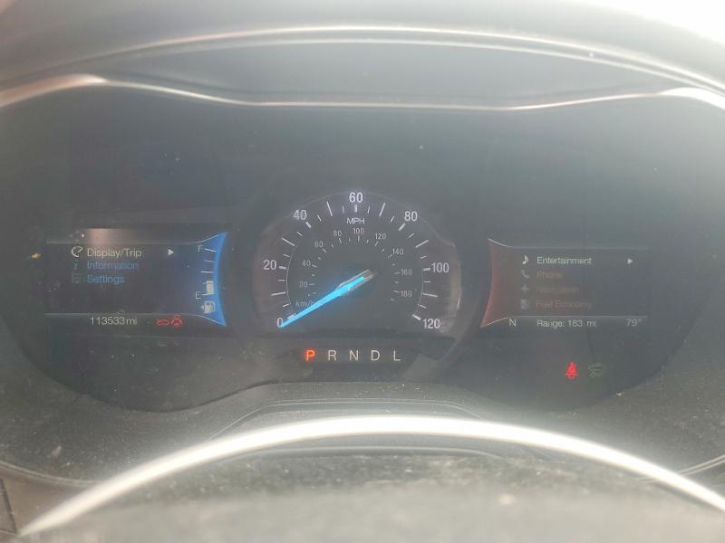 2019 Ford Fusion VIN 3FA6P0LU1KR225010 COPART salvage auction — FRONT END, TX - SALVAGE VEHICLE TITLE, sold $1,700 on 2026-07-02 (photo 9)