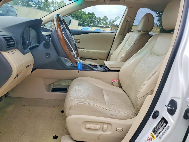 2013 Lexus Rx VIN JTJBK1BA1D2034308 COPART salvage auction — FRONT END, Nc - Salvage Certificate Of Title, sold $275 on 2026-07-24 (photo 7)