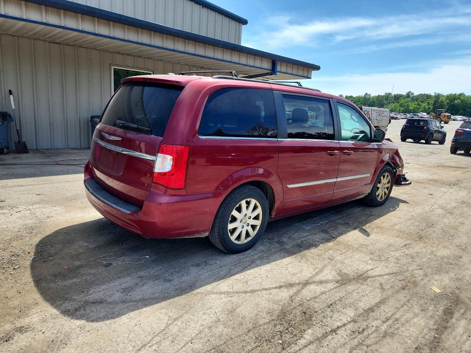 2014 Chrysler Voyager VIN 2C4RC1BG7ER220747 COPART salvage auction — FRONT END, Pa - Certificate Of Salvage, sold $675 on 2026-07-09 (photo 3)