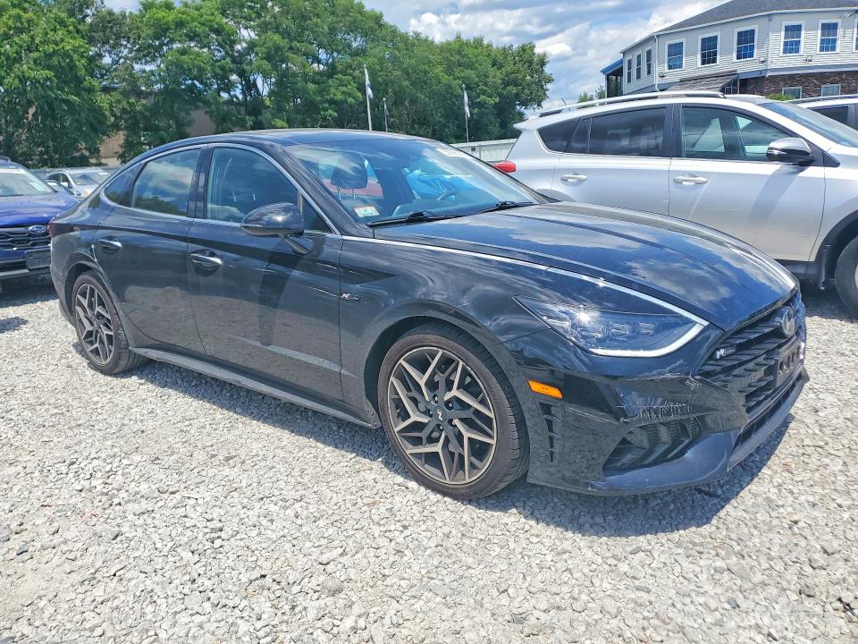 2023 Hyundai VIN KMHL14JC8PA301223 COPART salvage auction — REAR END, Ma - Cert Of Title-Salvage, sold $6,100 on 2026-07-17 (photo 4)