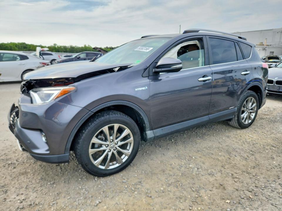 2017 Toyota Rav 4 VIN JTMDJREVXHD120268 COPART salvage auction — FRONT END, Va - Cert Of Title - Salvage, sold $6,000 on 2026-07-08 (photo 1)