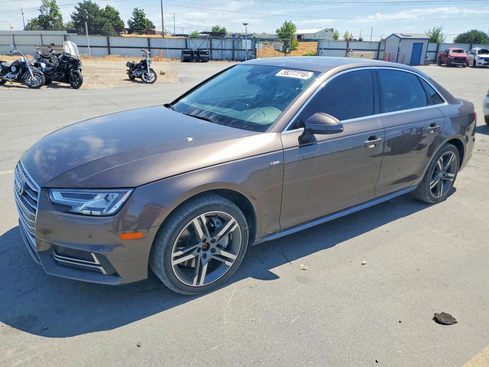 2017 Audi VIN WAUENAF44HN017726 COPART salvage auction — MINOR DENT/SCRATCHES, Wv - Certificate Of Title (P), sold $4,250 on 2026-07-27 (photo 1)