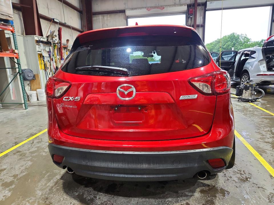 2015 Mazda Cx-5 VIN JM3KE2DY6F0505899 COPART salvage auction — FRONT END, Mo - Salvage Certificate Of Title, sold $1,250 on 2026-07-27 (photo 6)