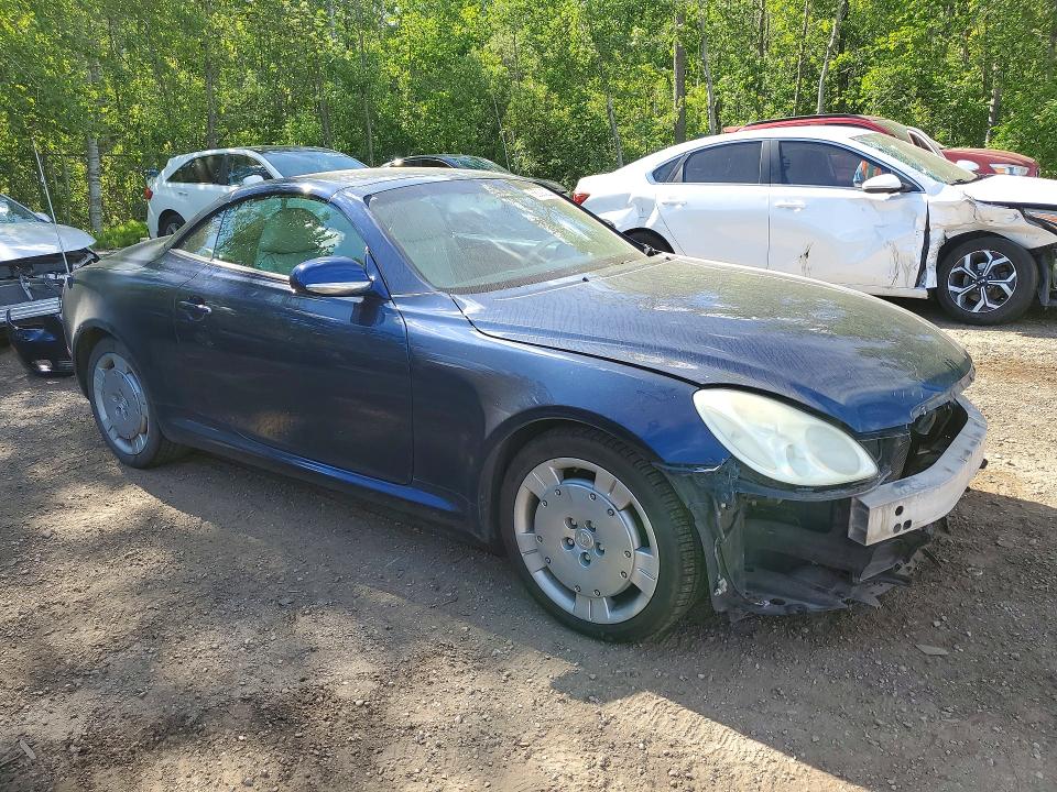 2002 Lexus Sc 430 VIN JTHFN48Y720001872 COPART salvage auction — FRONT END, ON - PERMIT SALVAGE, sold $1,050 on 2026-07-14 (photo 4)