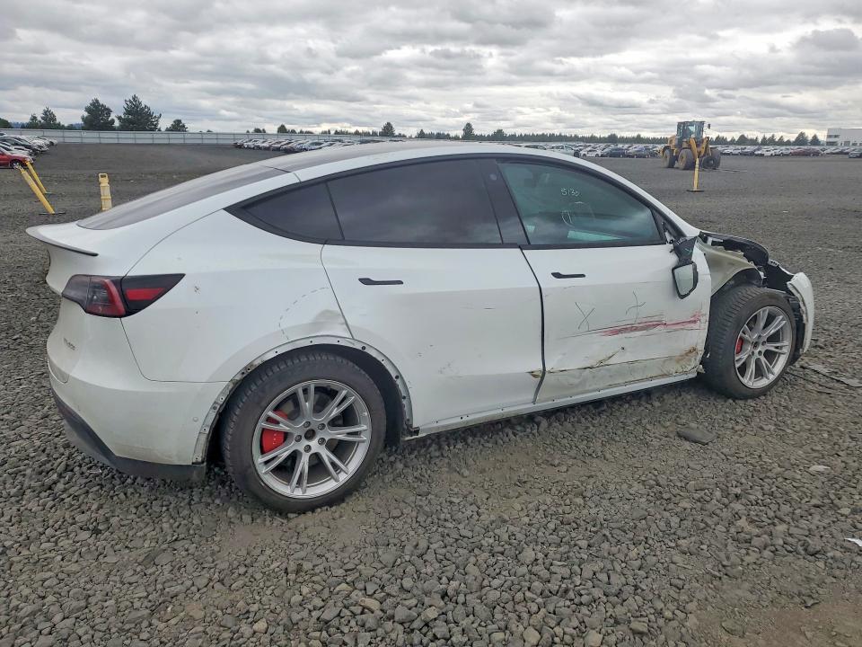 2022 Tesla Model y VIN 7SAYGDEFXNF547162 COPART salvage auction — FRONT END, Wa - Bill Of Sale, sold $12,900 on 2026-07-22 (photo 3)