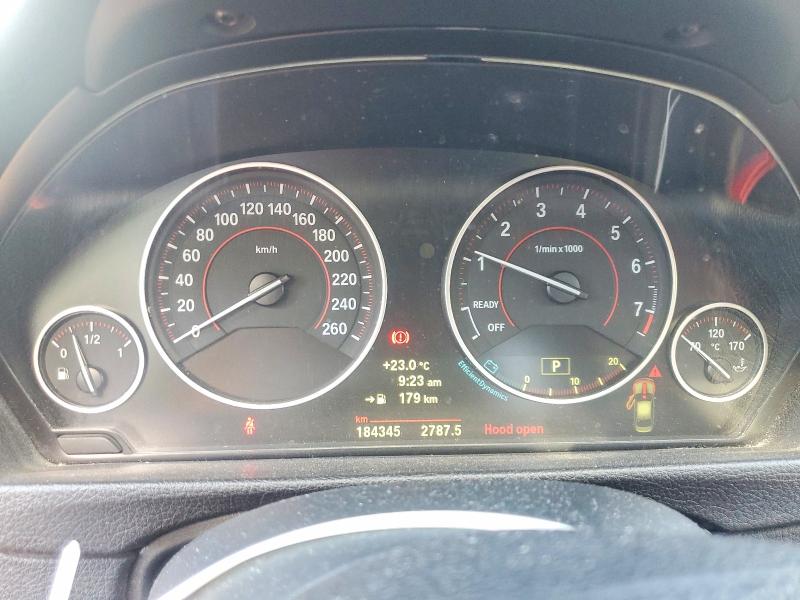 2014 BMW VIN WBA3B3G51ENR85149 COPART salvage auction — FRONT END, On - Permit No Brand - Unfit, sold $1,500 on 2026-08-18 (photo 9)