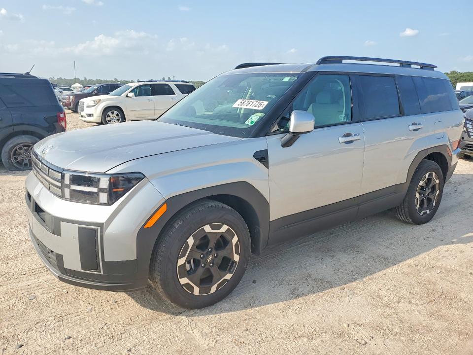 2025 Hyundai Santa fe VIN 5NMP24GLXSH100660 COPART salvage auction — FRONT END, LA - CERT OF TITLE-SALVAGE, sold $8,300 on 2026-07-28 (photo 1)