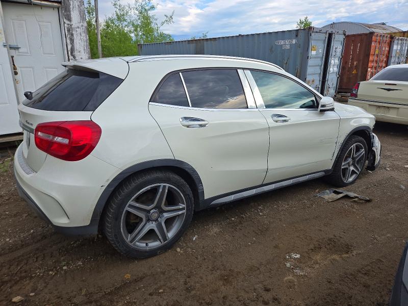 2016 Mercedes-benz Gla-klasse VIN WDCTG4GB9GJ207704 COPART salvage auction — FRONT END, Qc - Gravement Accidente, sold $150 on 2026-07-14 (photo 3)