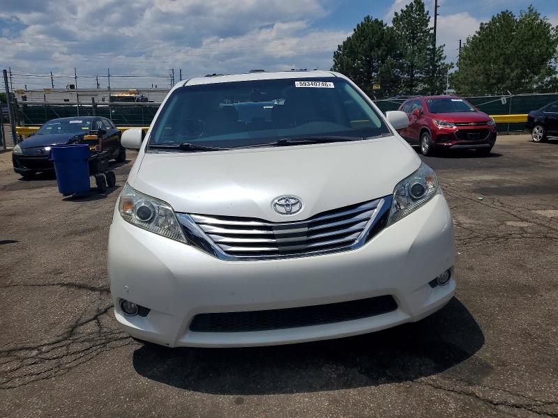 2012 Toyota Sienna VIN 5TDYK3DC1CS191979 COPART salvage auction — REAR END, Co - Public - Salvage Title, sold $2,650 on 2026-07-14 (photo 5)