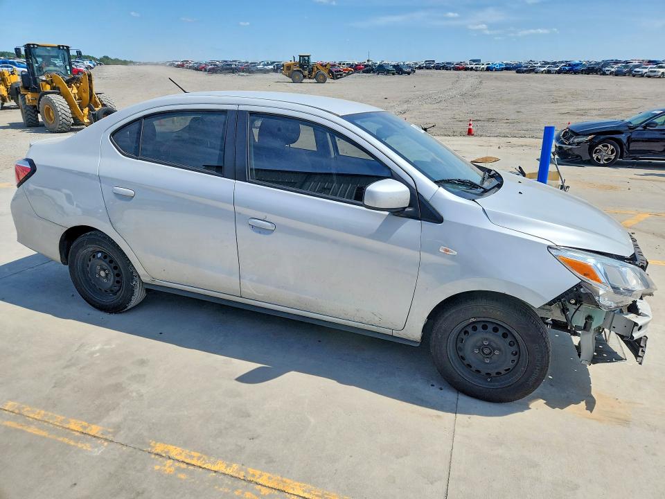 2023 Mitsubishi Mirage VIN ML32FUFJ8PHF04991 COPART salvage auction — FRONT END, Tn - Salvage Certificate, sold $1,850 on 2026-07-09 (photo 4)