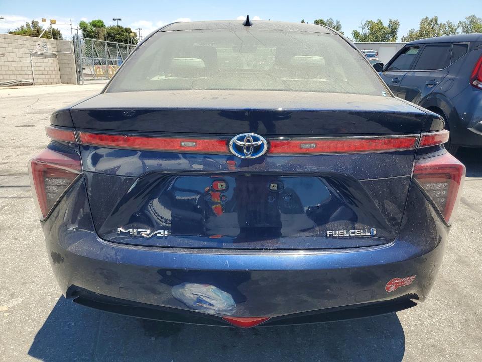 2018 Toyota Mirai VIN JTDBVRBD7JA004525 COPART salvage auction — SIDE, Ca - Salvage Certificate, sold $175 on 2026-07-02 (photo 6)
