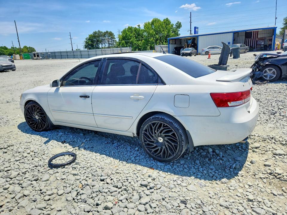 2007 Hyundai Sonata VIN 5NPEU46F97H182226 COPART salvage auction — MECHANICAL, Nc - Salvage Certificate Of Title, sold $400 on 2026-07-22 (photo 2)