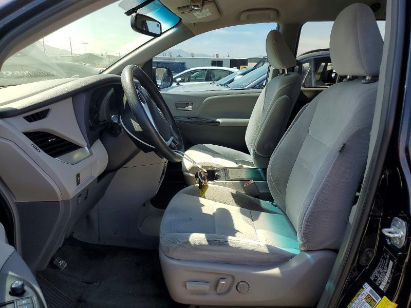 2016 Toyota Sienna VIN 5TDKK3DC2GS695369 COPART salvage auction — REAR END, Ca - Salvage Certificate, sold $2,750 on 2026-07-02 (photo 7)