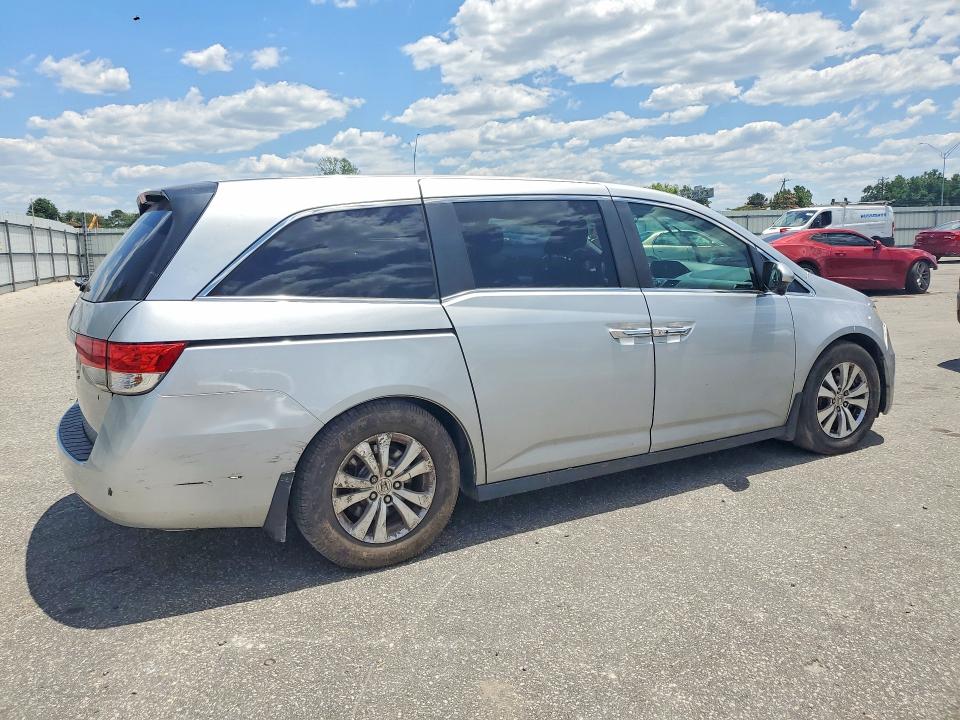 2015 Honda Odyssey VIN 5FNRL5H49FB091072 COPART salvage auction — UNDERCARRIAGE, Nc - Salvage Certificate Of Title, sold $450 on 2026-07-23 (photo 3)